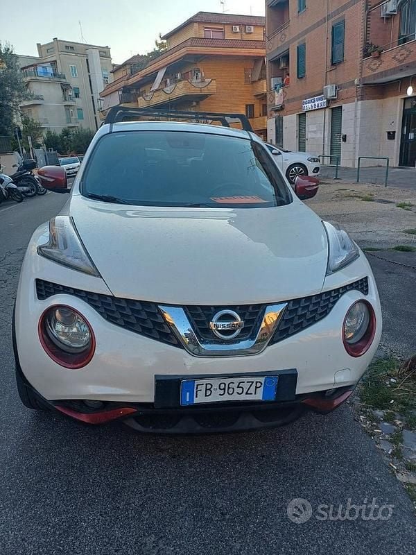 Usata Nissan Juke Acenta 110 CV (80 kW) 2016 Bianco SUV