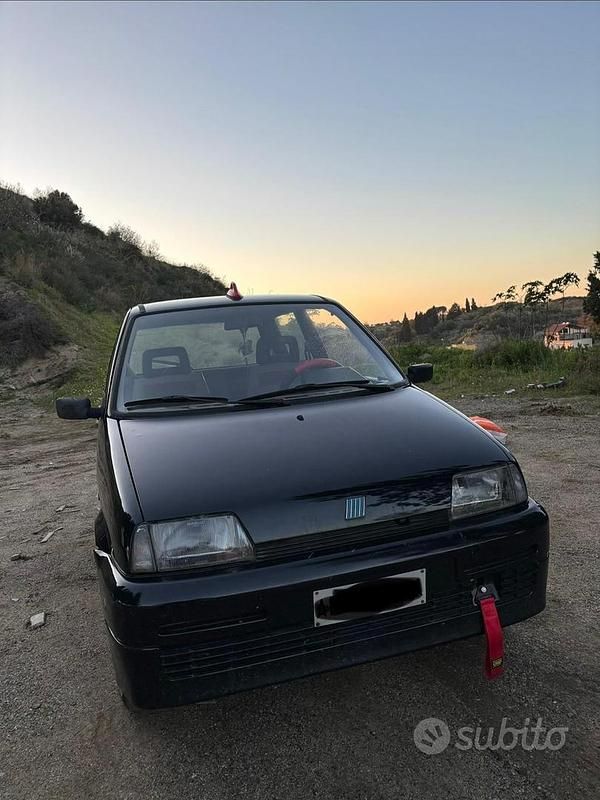 Usata Fiat Cinquecento 1996 Nero Utilitaria