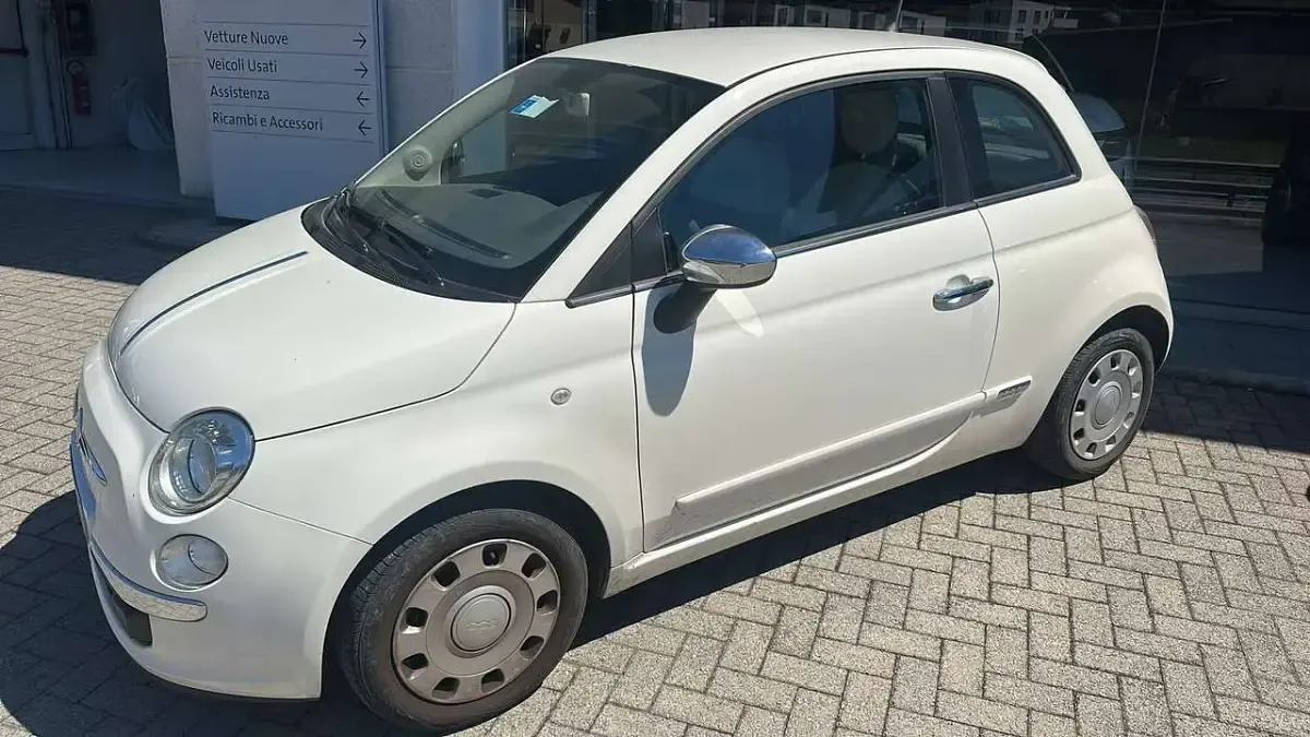 Usata Fiat 500 Pop Star 95 CV (69 kW) 2014 Bianco Utilitaria