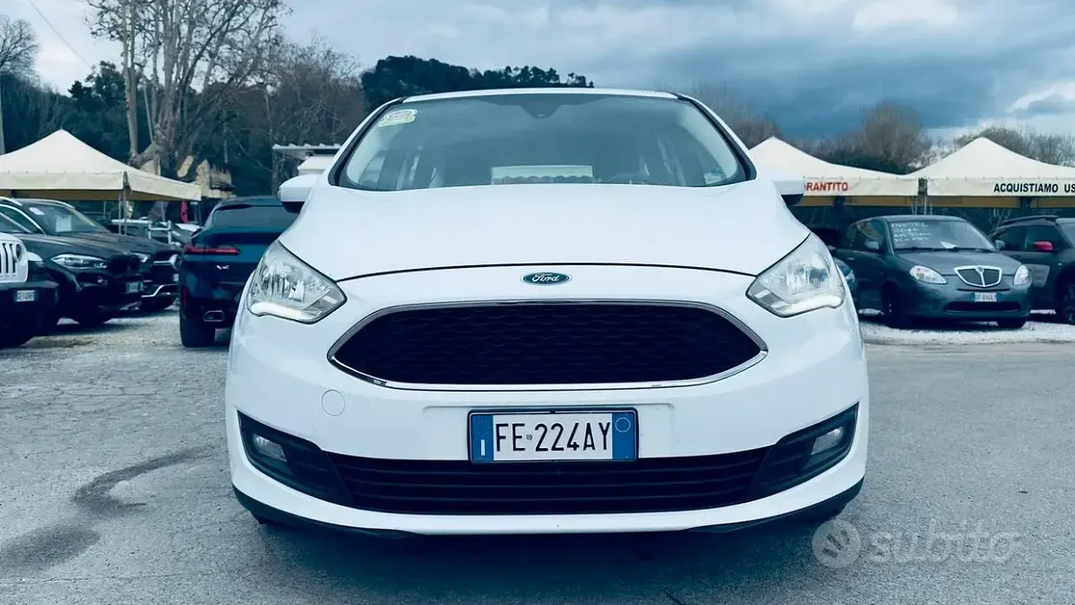 Usata Ford C-MAX Business Edition 95 CV (69 kW) 2016 Bianco Monovolume