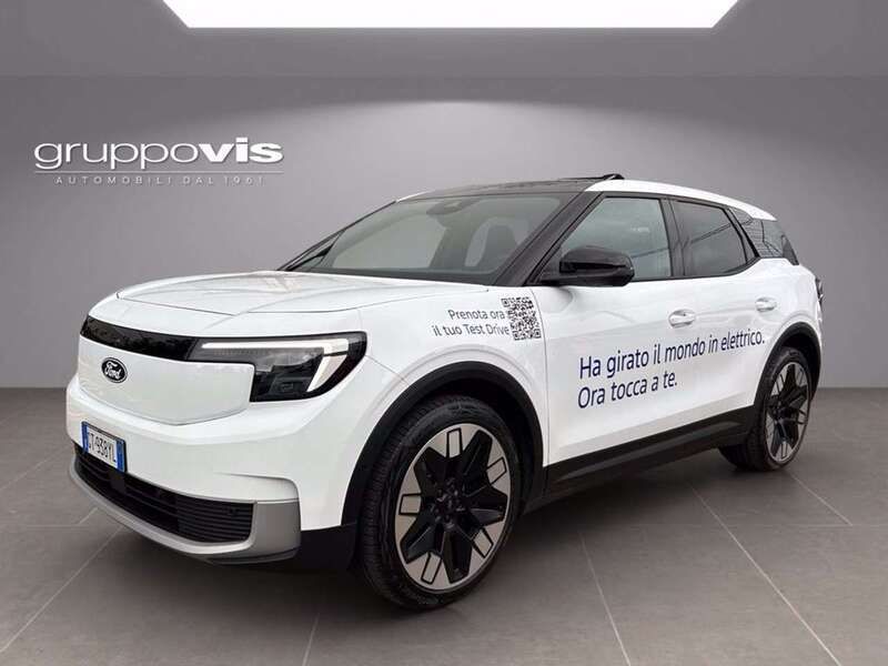 Frozen white Usata 2024 Ford Explorer Extended Range SUV | 41.900 € (Buon prezzo) - Immagine 1/4