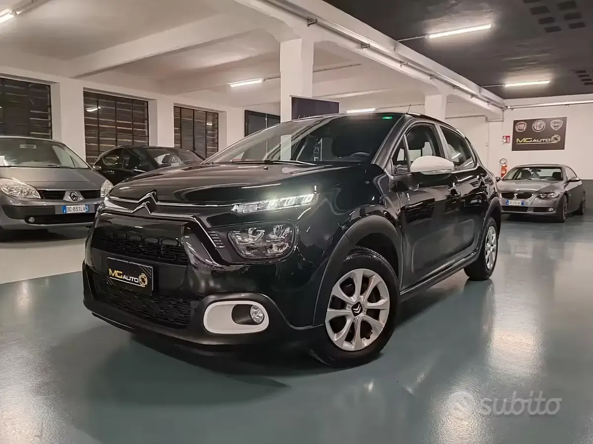 Usata Citroën C3 Feel 83 CV (61 kW) 2022 Nero Utilitaria
