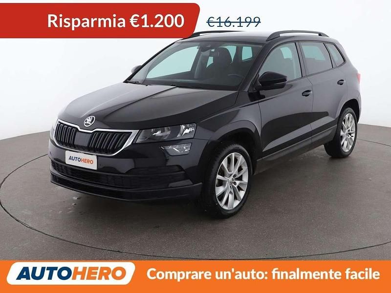 Nero Usata 2018 Skoda Karoq Executive SUV | 14.999 € (Buon prezzo) - Immagine 1/4
