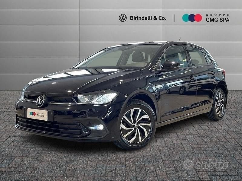 Usata VW Polo Life 95 CV (69 kW) 2023 Nero Utilitaria
