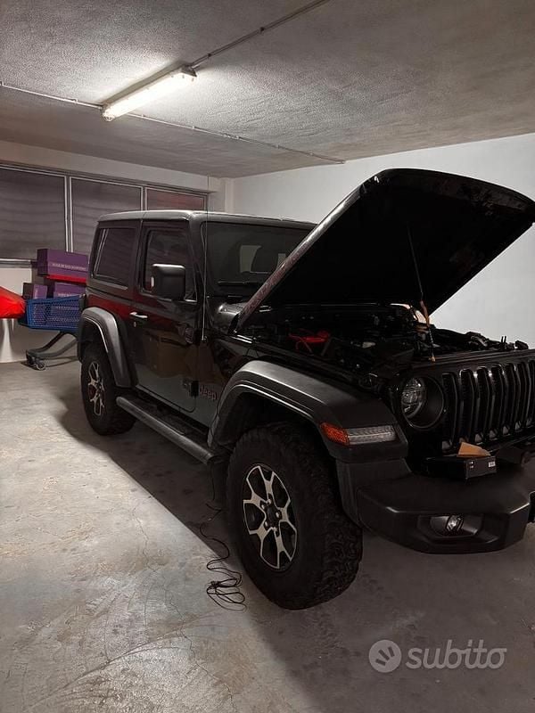 Usata Jeep Wrangler Rubicon 200 CV (147 kW) 2019 Nero SUV