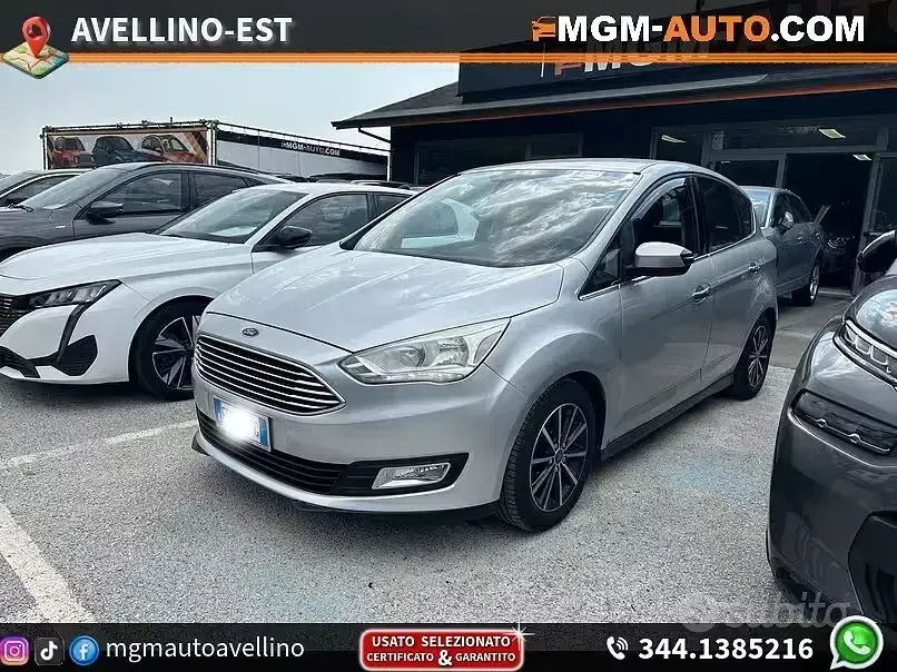 Usata Ford C-MAX 120 CV (88 kW) 2016 Grigio Monovolume