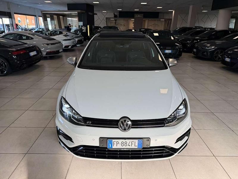Usata VW Golf VII R 300 CV (220 kW) 2018 Bianco Berlina