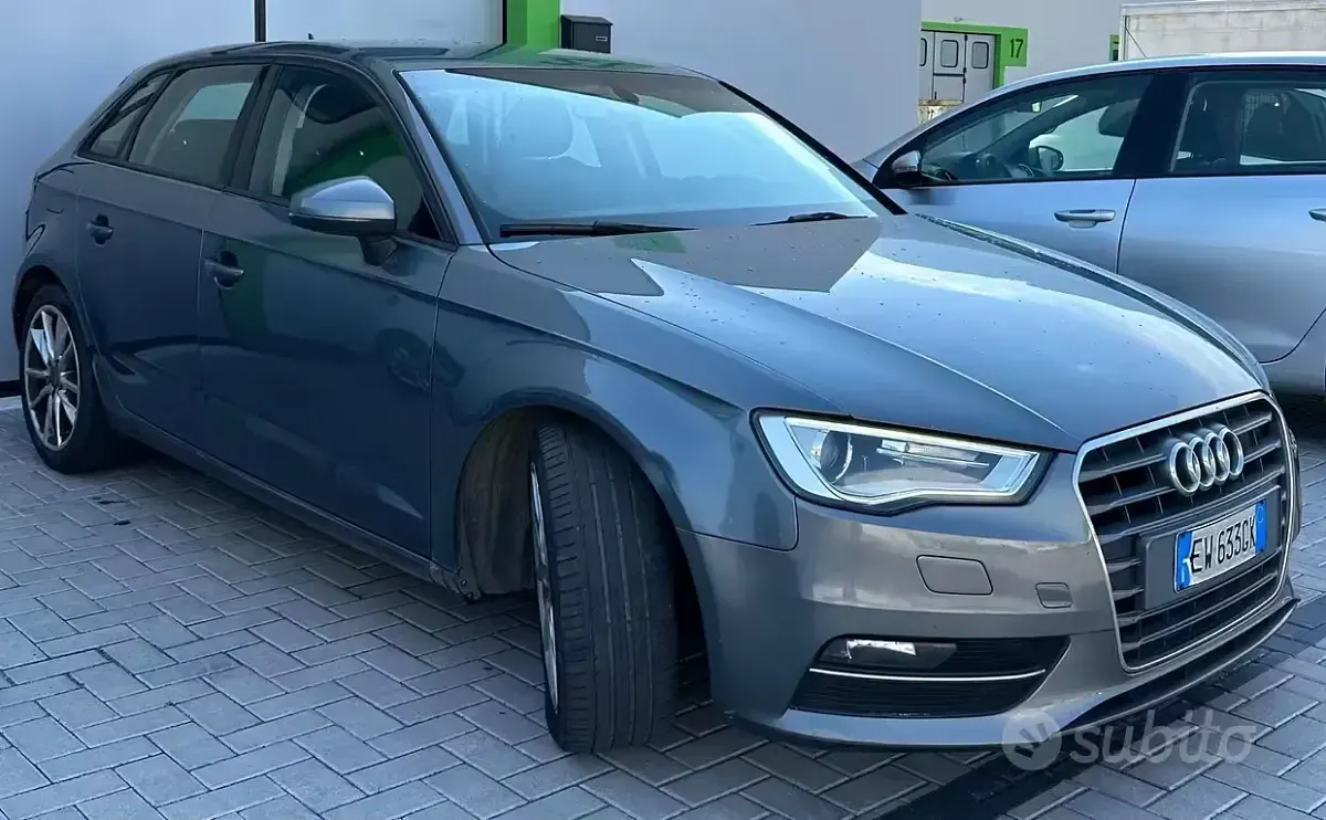 Usata Audi A3 110 CV (80 kW) 2014 Grigio Berlina