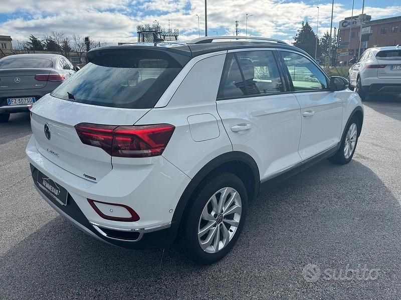 Usata VW T-Roc Style 150 CV (110 kW) 2023 Bianco SUV