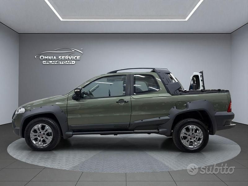 Usata Fiat Strada 95 CV (69 kW) 2013 Verde Pick-up