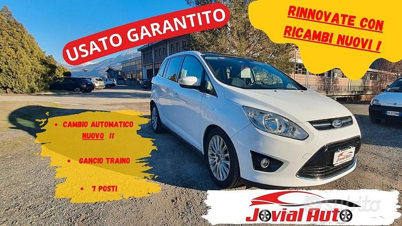 Usata Ford C-MAX Titanium 116 CV (85 kW) 2012 Bianco Monovolume