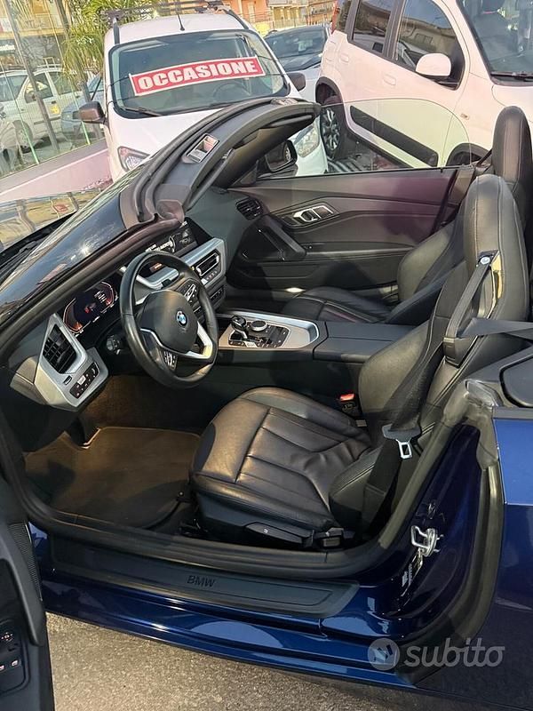 Usata BMW Z4 M Sport 197 CV (144 kW) 2022 Blu Cabrio