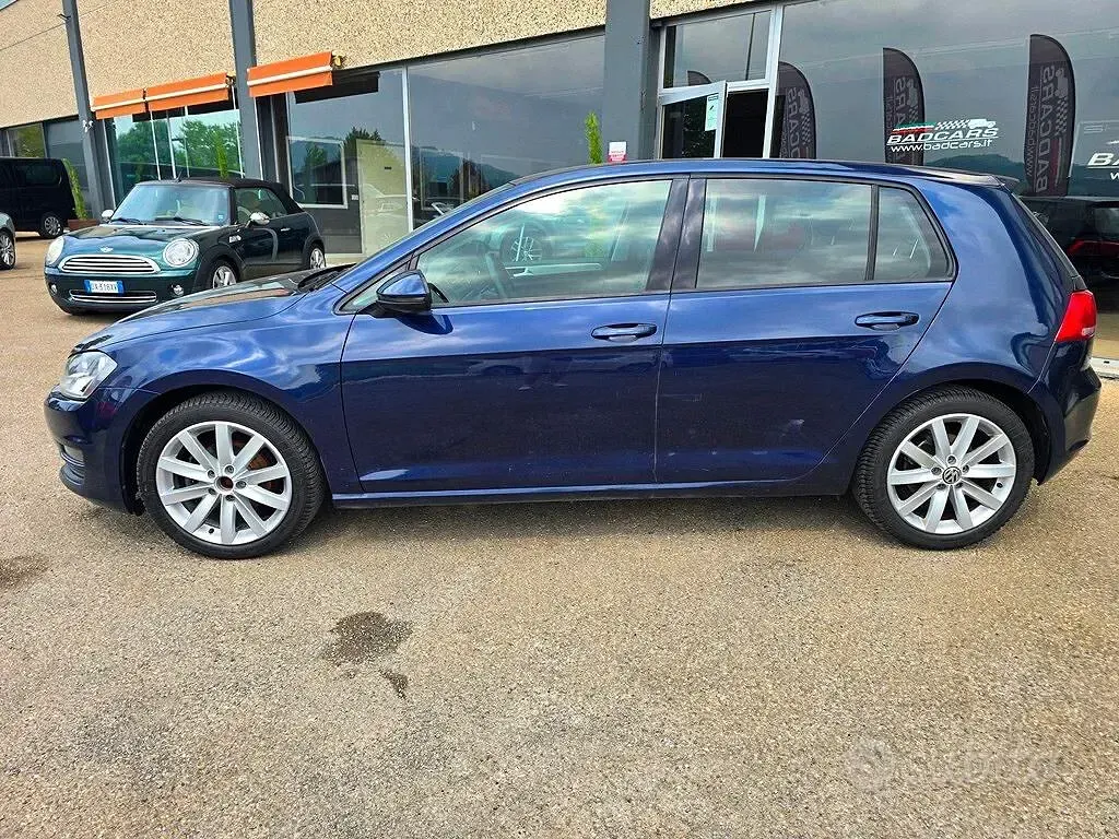 Usata VW Golf VII Highline 105 CV (77 kW) 2014 Blu/azzurro Berlina
