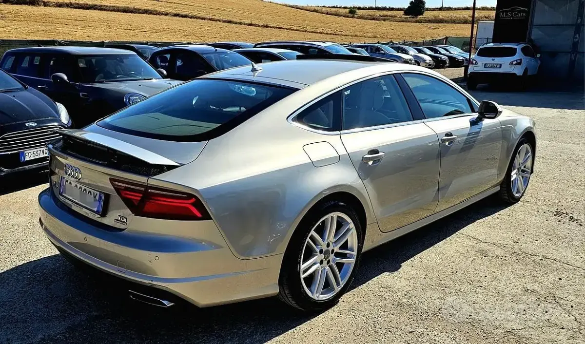 Usata Audi A7 Business Plus 272 CV (200 kW) 2017 Giallo Utilitaria