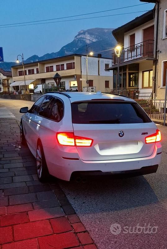 Usata BMW 525 M Sport 2012 Bianco Station wagon