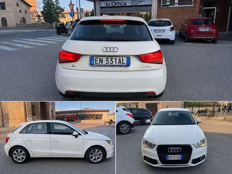 Usata Audi A1 Sportback Attraction 90 CV (66 kW) 2015 Bianco Utilitaria