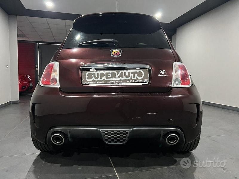 Usata Fiat 500 Abarth 160 CV (117 kW) 2016 Rosso Utilitaria