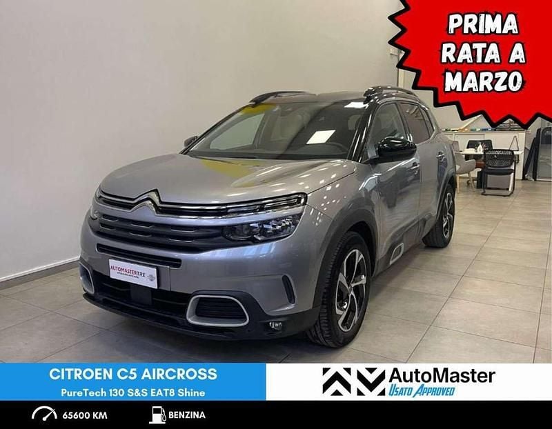 Grigio Usata 2021 Citroën C5 Aircross PureTech SUV | 17.800 € (Buon prezzo) - Immagine 1/4