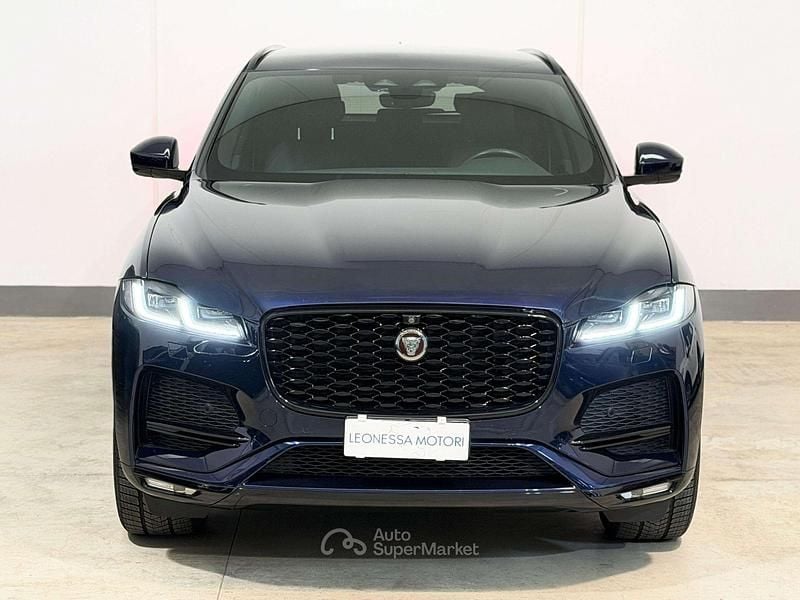 Usata Jaguar F-Pace S 204 CV (150 kW) 2021 Blu/azzurro SUV