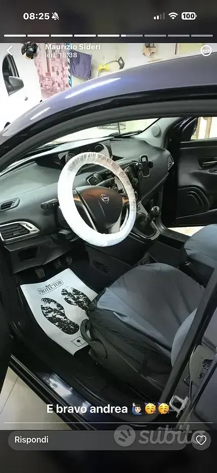 Usata Lancia Ypsilon 69 CV (50 kW) 2017 Blu Utilitaria