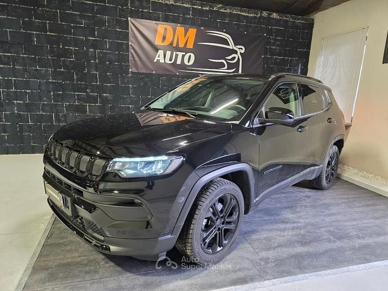 Usata Jeep Compass Night Eagle 131 CV (96 kW) 2022 Nero SUV