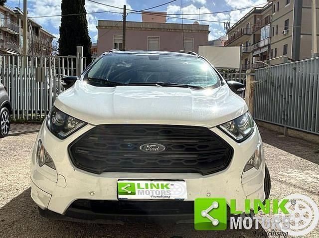 Usata Ford Ecosport ST-Line 100 CV (73 kW) 2018 Bianco SUV