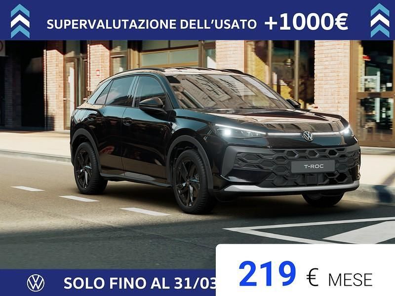 Nuova VW T-Roc Style 116 CV (85 kW) 2026 Grenadill black metallizzato SUV