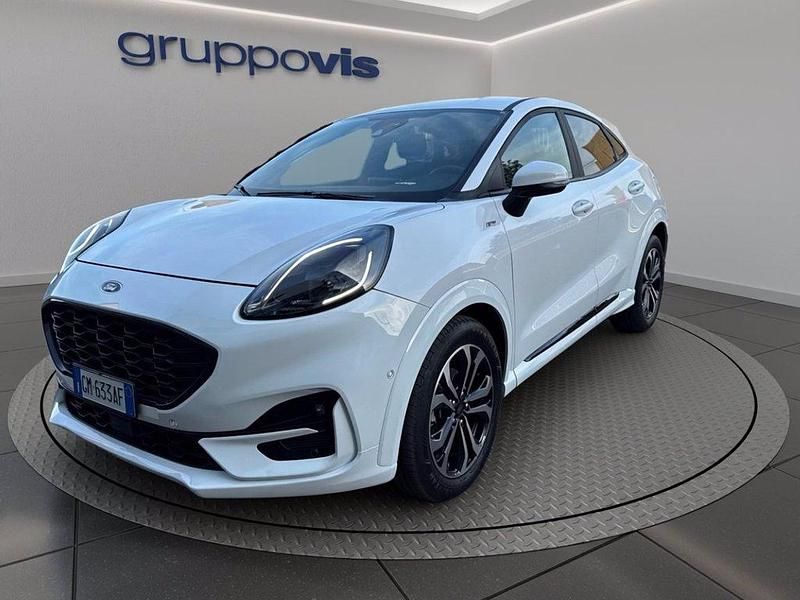 Frozen white Usata 2023 Ford Puma ST-Line SUV | 18.100 € (Buon prezzo) - Immagine 1/4