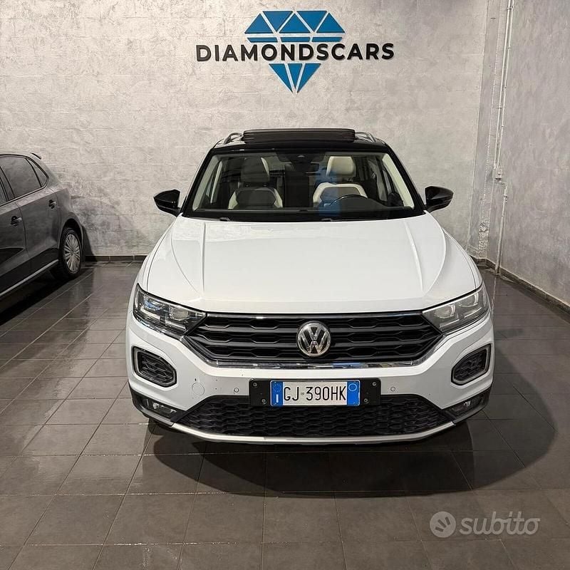 Usata VW T-Roc Style 150 CV (110 kW) 2017 Bianco SUV