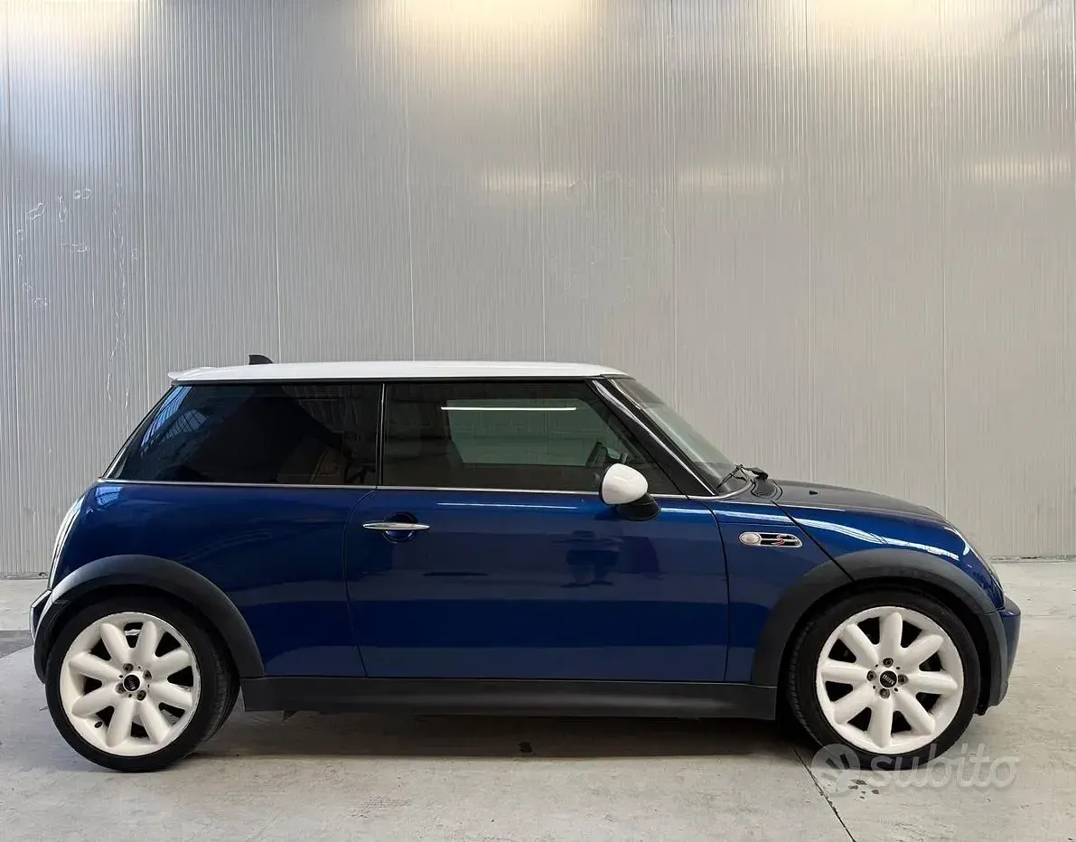 Usata Mini Cooper S 163 CV (119 kW) 2003 Blu Utilitaria