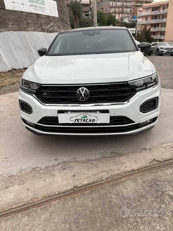 Usata VW T-Roc Sport 150 CV (110 kW) 2021 Bianco SUV