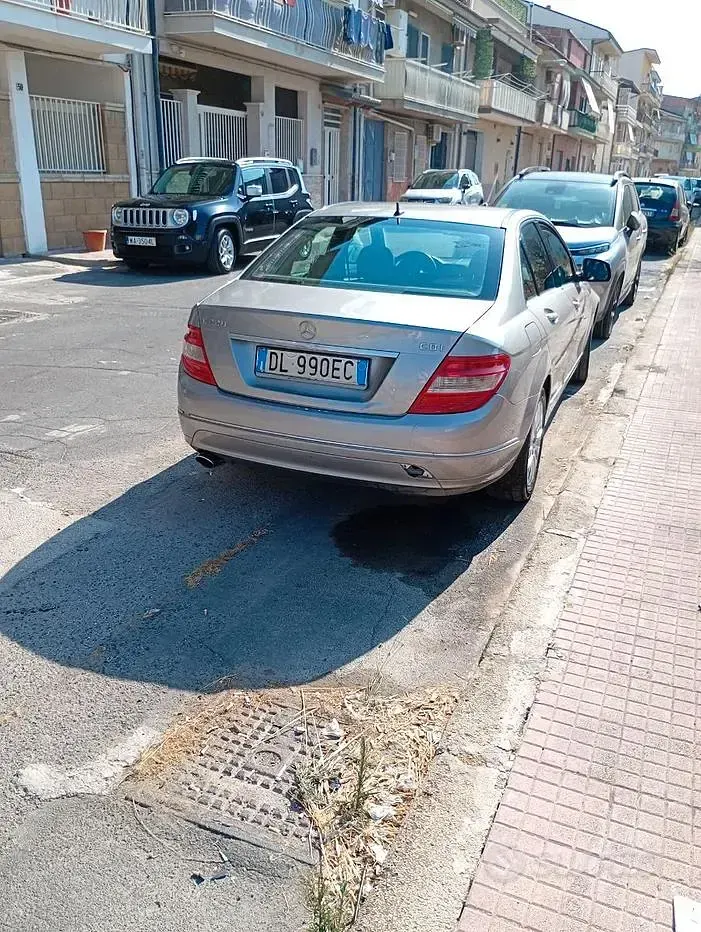 Usata Mercedes C220 Elegance 2007 Grigio Berlina