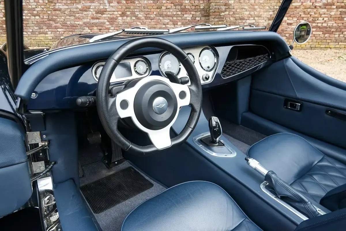 Usata Morgan Plus 340 CV (250 kW) 2019 Blu Cabrio