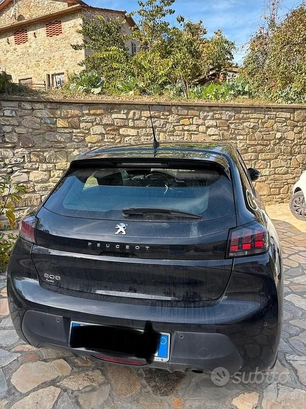 Nero Usata 2022 Peugeot 208 Active Due volumi | 12.000 € (Ottimo prezzo) - Immagine 1/4