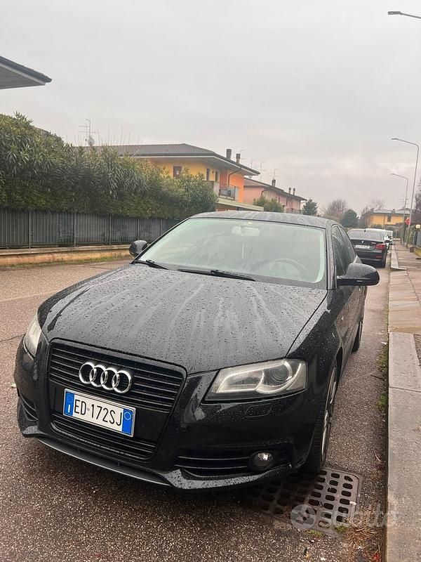 Usata Audi A3 105 CV (77 kW) 2010 Nero Berlina