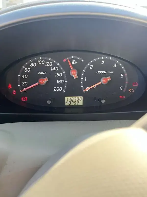 Usata Nissan Micra Acenta 65 CV (47 kW) 2005 Marrone Berlina