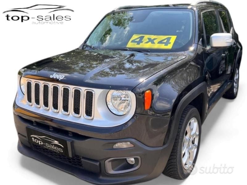 Nero Usata 2018 Jeep Renegade Limited SUV | 19.800 € (Cara) - Immagine 1/4