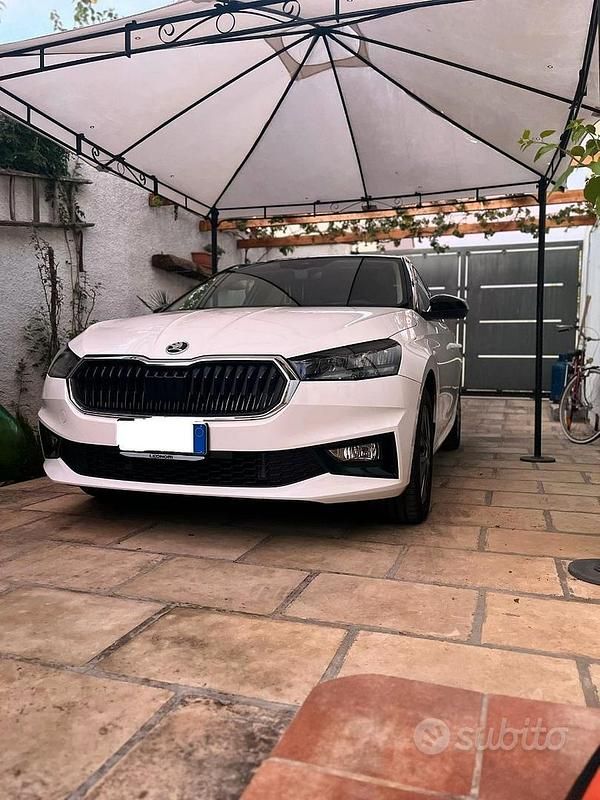 Usata Skoda Fabia Style 95 CV (69 kW) 2024 Bianco Utilitaria