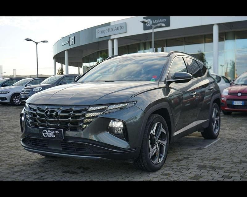 Usata Hyundai Tucson 179 CV (131 kW) 2023 Verde met SUV