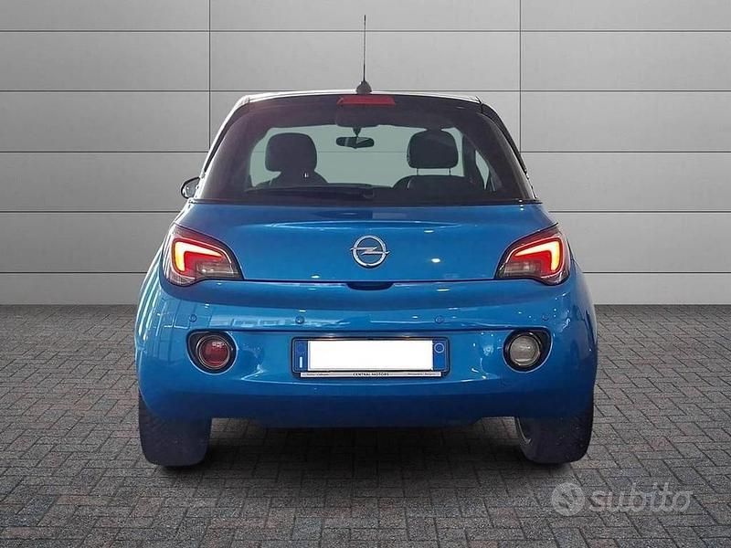 Usata Opel Adam Slam 87 CV (63 kW) 2016 Azzurro Utilitaria