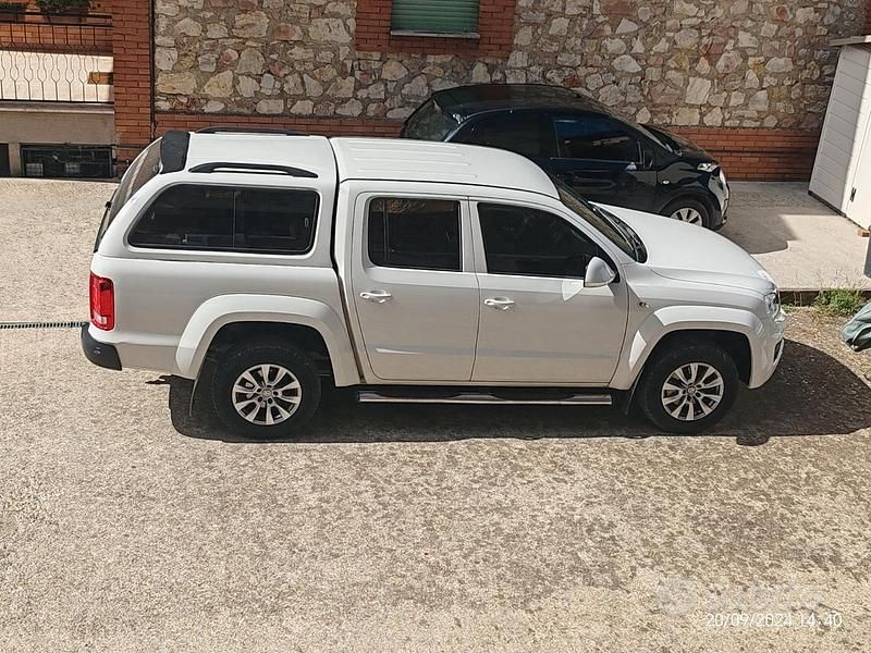 Usata VW Amarok Comfortline 2018 Bianco Pick-up