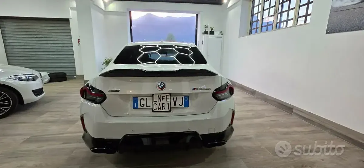 Usata BMW M240 Efficient Dynamics 374 CV (275 kW) 2022 Bianco Coupé