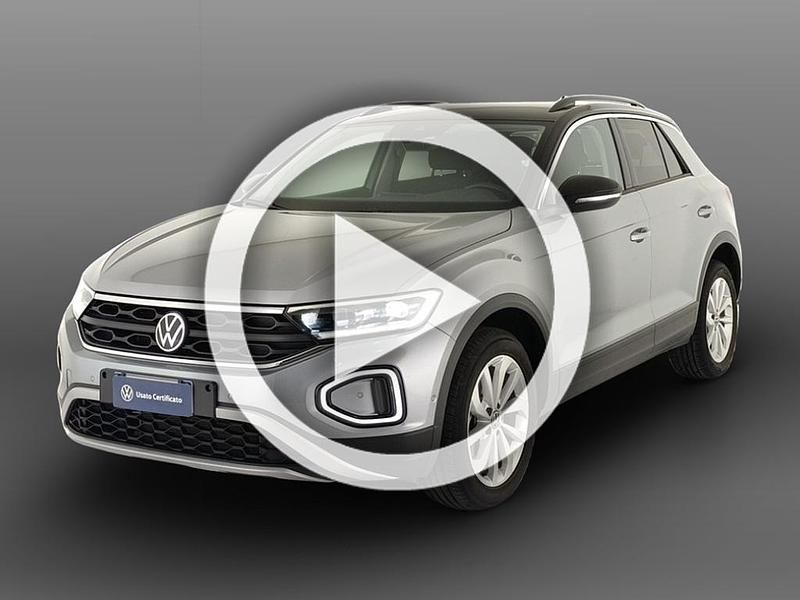 Usata VW T-Roc Life 115 CV (84 kW) 2024 Argento SUV