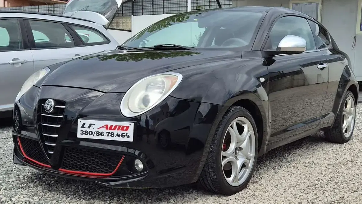 Usata Alfa Romeo MiTo Progression 120 CV (88 kW) 2011 Nero Utilitaria