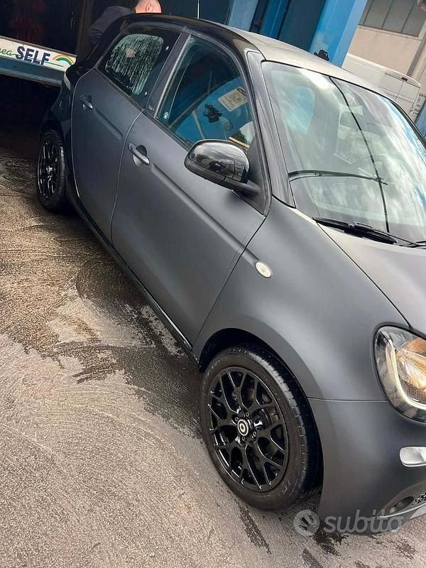 Usata Smart ForFour Passion 71 CV (52 kW) 2015 Grigio Utilitaria