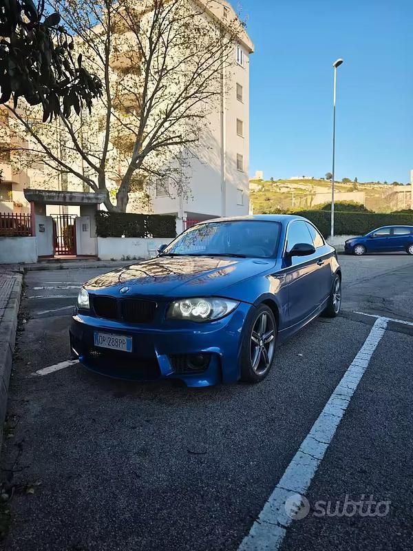 Usata BMW 123 Coupé M Performance 204 CV (150 kW) 2008 Blu Coupé