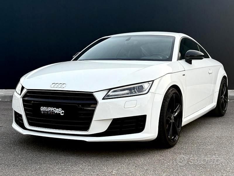 Usata Audi TT S-Line 184 CV (135 kW) 2014 Bianco Coupé