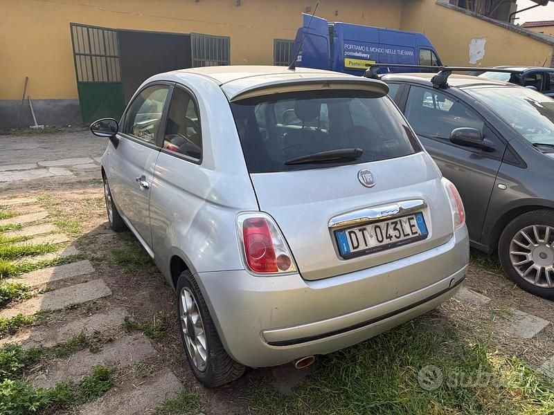Usata Fiat 500 Pop 69 CV (50 kW) 2009 Bianco Cabrio