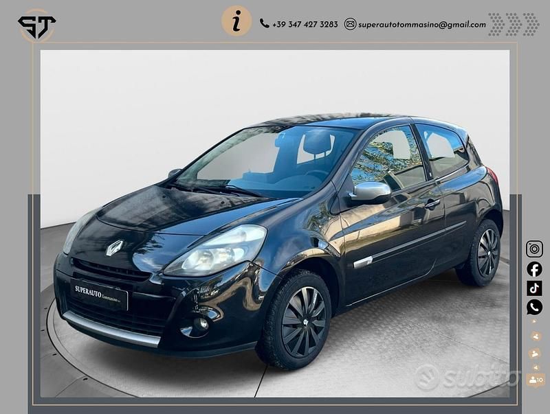 Usata Renault Clio II 74 CV (54 kW) 2011 Nero Berlina