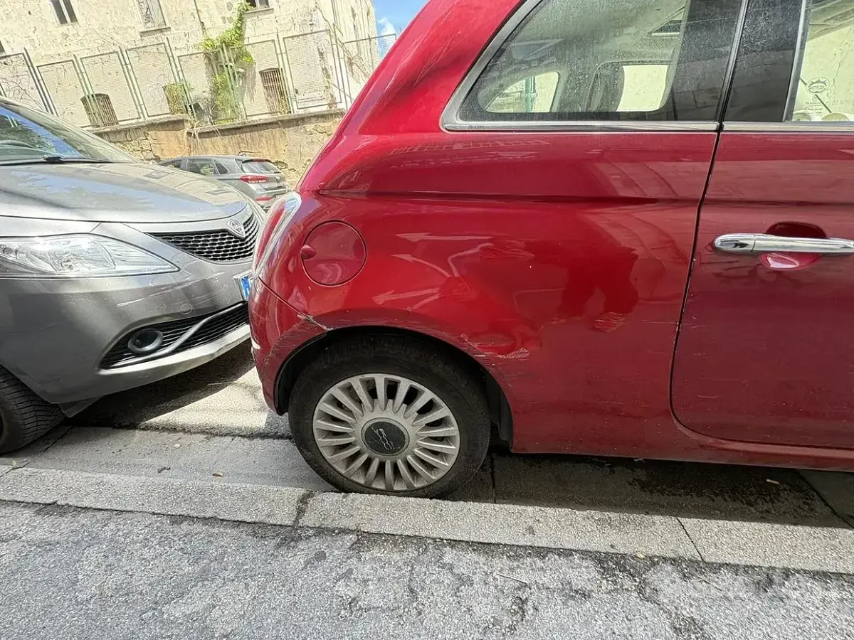 Usata Fiat 500 2008 Rosso Berlina